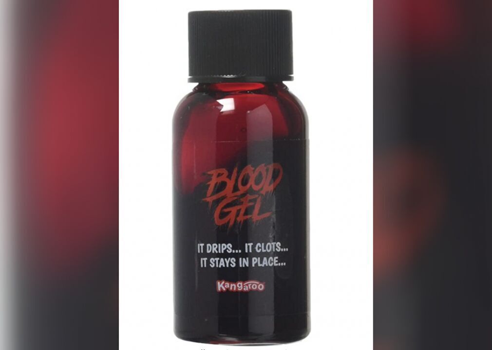 Fake blood becomes a costume option